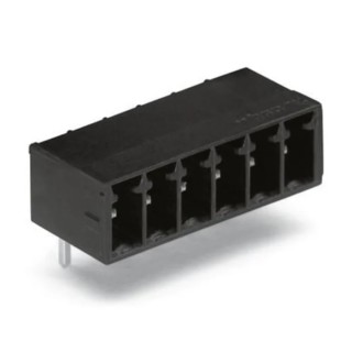 WAGO 714 Series Pluggable Terminal Block, 2-Contact, 3.5 mm Pitch, 1 Row, 320 V, 10 A, Polyamide Housing, Male 714-162