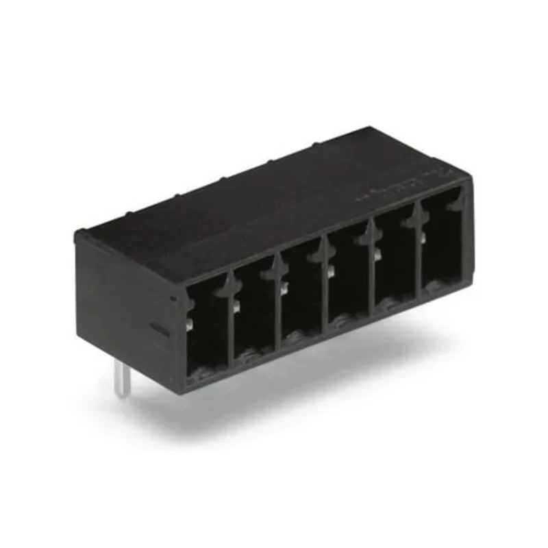 WAGO 714 Series Pluggable Terminal Block, 2-Contact, 3.5 mm Pitch, 1 Row, 320 V, 10 A, Polyamide Housing, Male 714-162