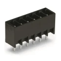 WAGO Pluggable Terminal Block 4-Contact 3.5 mm Pitch 1 Row 320V Polyamide Housing Male Connector 714-134