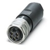 Phoenix Contact Circular Connector 5 Contacts Screw Mount 7/8 in Socket IP67 SACC Series IP67
