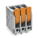 WAGO PCB Terminal Block 6-Contact 5 mm Pitch 1 Row, 300V, Polyamide 66 Housing 2604-3106
