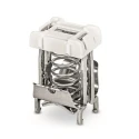 WAGO 790 Series Shield Clamping Saddle White Stainless Steel 6-16 mm Range 790-216