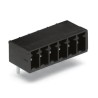 WAGO 714 Series Pluggable Terminal Block 8-Contact 3.5 mm Pitch 1 Row Polyamide Housing Male Connector Black 320V 10A 714-168