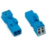 WAGO 890 Series Connector Male Cage Clamp 2-Pole 16A 2-Way 250V IP20 890-1112