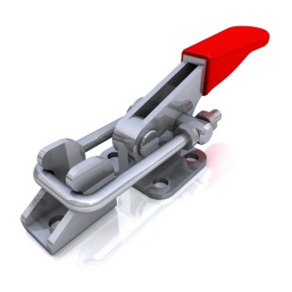 RS PRO Stainless Steel Toggle Clamp 163kg Holding Force 77mm Length 31.3mm Height 240-8174