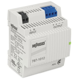 WAGO 787 Switched Mode DIN Rail Power Supply 230V Input 24V DC Output 2.5A 60W 787-1012