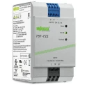 WAGO 787 Switched Mode DIN Rail Power Supply 230V AC/DC Input 24V DC, 5 A Output, 120W Power 787-722