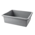 Rubbermaid Commercial Products Grey Polyethylene Storage Box 28.76L, 177.8 mm x 435.1 mm x 546.1 mm FG335100GRAY