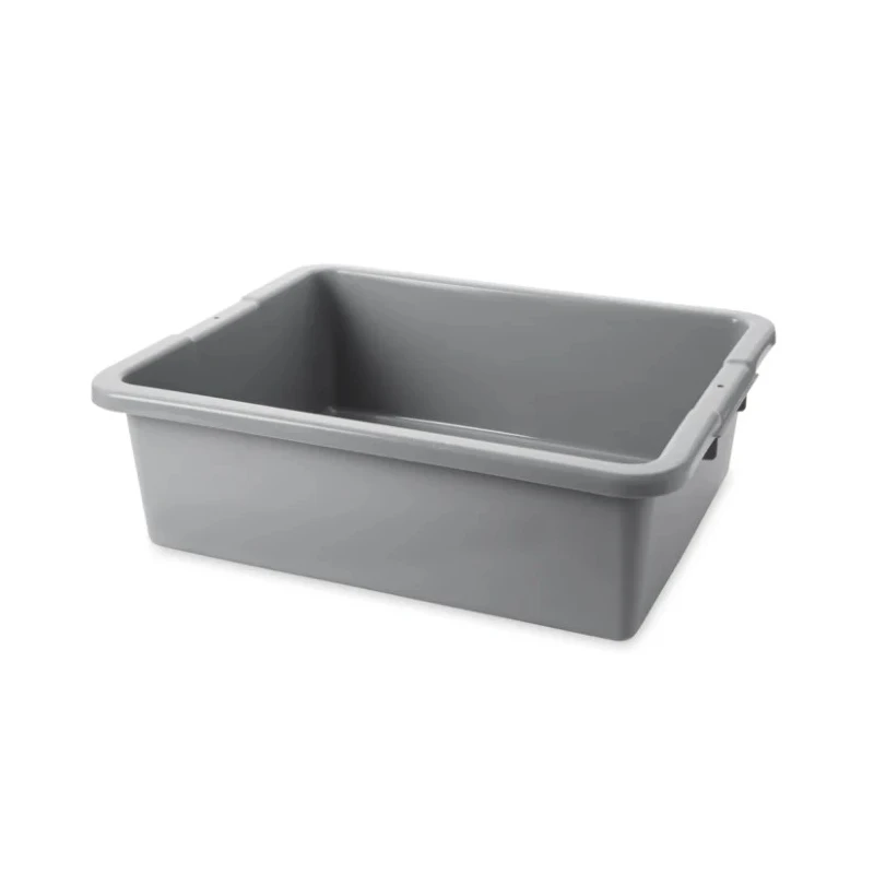 Rubbermaid Commercial Products Grey Polyethylene Storage Box 28.76L, 177.8 mm x 435.1 mm x 546.1 mm FG335100GRAY