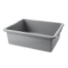 Rubbermaid Commercial Products Grey Polyethylene Storage Box 28.76L, 177.8 mm x 435.1 mm x 546.1 mm FG335100GRAY
