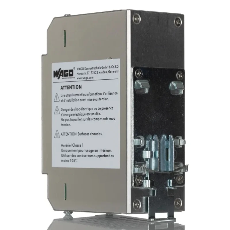 WAGO Switched Mode DIN Rail Power Supply 230V AC/DC Input 24V DC, 2.5A Output, 60W 787-712