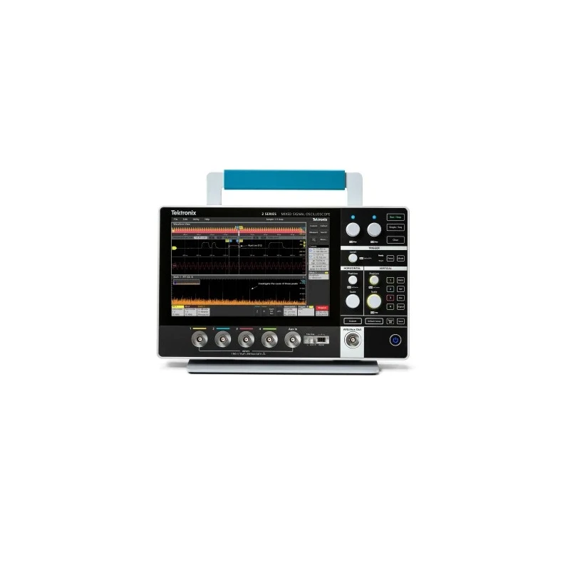 Tektronix 2 Series MSO Mixed Signal Oscilloscope 500 MHz Bandwidth 4 Channels Capacitive Touch Display MSO24 2-BW-500