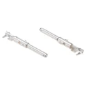 Amphenol Industrial Male Crimp Circular Connector Contact, Contact Size 16, Wire Size 16, 20AWG, 8A VN01-025-0001(101)