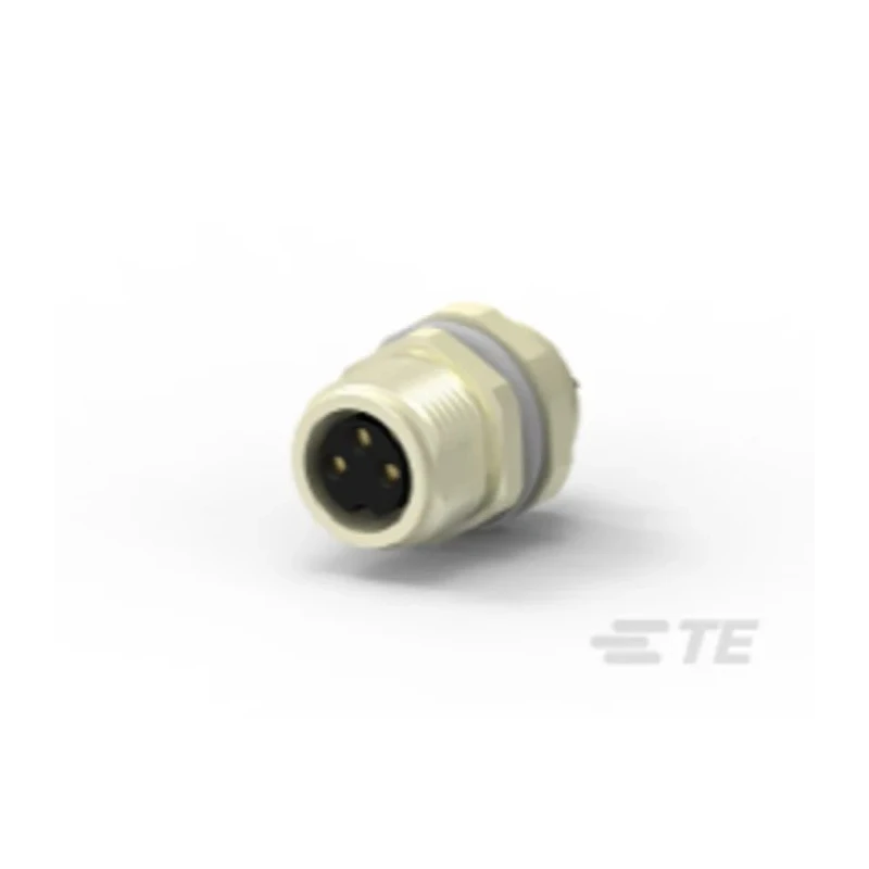 TE Connectivity Circular Connector 3 Contacts M8 Socket Female IP67 T4 Series T4031017031-000