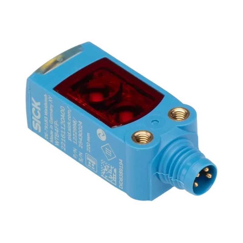 SICK Background Suppression Photoelectric Sensor Miniature, 4 to 220 mm Detection, PNP/NPN Output, IP66 WTB4FP-22161120A00