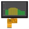 Displaytech LCD Colour Display Touch Screen 5 in 800 x 480 pixels 22mA LED Backlight Capacitive DT050ATFT-PTS