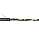 Igus 4 Core Black Multi-Core Main Power Cable 2.5mm² CSA Polyvinyl Chloride Jacket 85°C 100 m CF30.25.04 (100m)