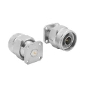 Bulgin N Type Series Coaxial Connector Flange Male Circular Coaxial, 500 Ω, Straight Body Plug-In RFNA4PGIMF