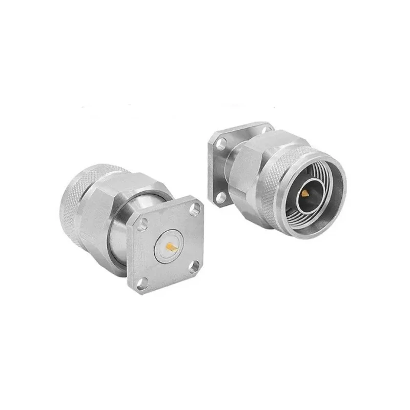 Bulgin N Type Series Coaxial Connector Flange Male Circular Coaxial, 500 Ω, Straight Body Plug-In RFNA4PGIMF