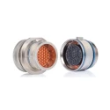 TE Connectivity DBAS 9 Gold over Nickel Straight 11 Way Panel MIL Spec Circular Connector Male/Female DBAS 970-25-04 PN 059