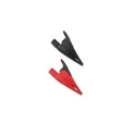Tektronix Red and Black Alligator Clips 10A Jaw Opening 20mm AC285-FL
