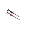 Tektronix Black and Red Grabber Clip 1kV Voltage, 1A Current AC283-FL
