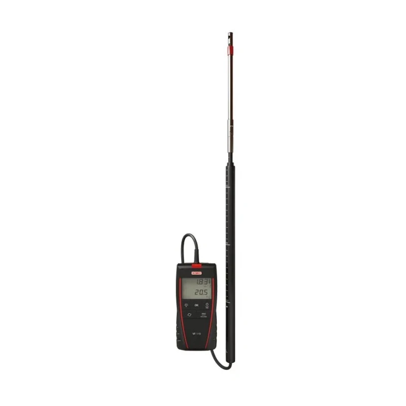 KIMO Hotwire Anemometer Measures Air Flow Air Velocity 30 m/s VT 115 S