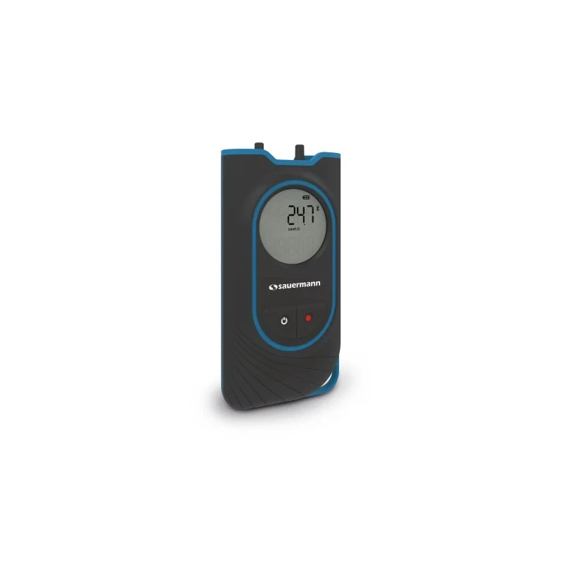 SAUERMANN. Digital Differential Manometer with 2 Pressure Ports, Max Pressure Measurement 15000 Pa, RSCAL SI-PM3