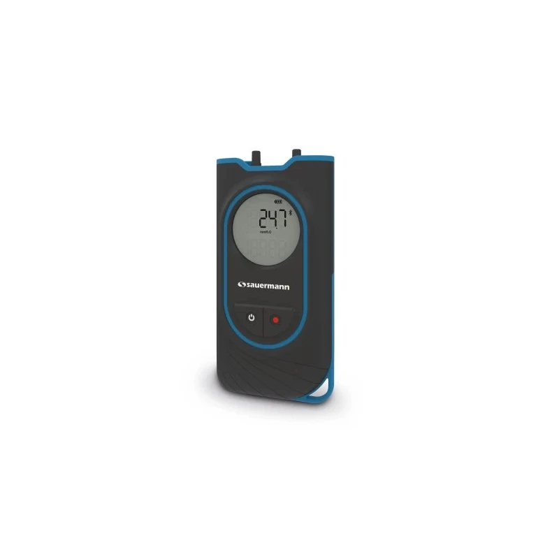 SAUERMANN. Digital Differential Manometer with 2 Pressure Ports, Max Pressure Measurement 15000 Pa, RSCAL SI-PM3