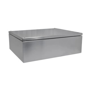 RS PRO 304 Stainless Steel Enclosure IP66 Protection 500 mm x 400 mm x 161 mm 241-0784