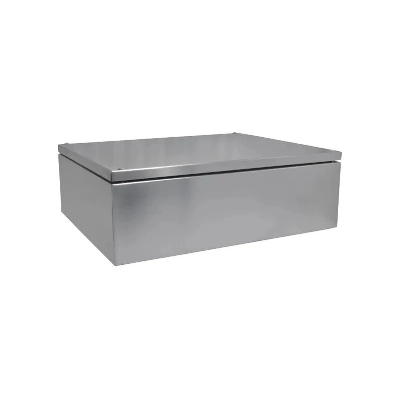 RS PRO 304 Stainless Steel Enclosure IP66 Protection 500 mm x 400 mm x 161 mm 241-0784