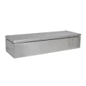 RS PRO 304 Stainless Steel Enclosure IP66, IK10, 600 mm x 200 mm x 121 mm 241-0785