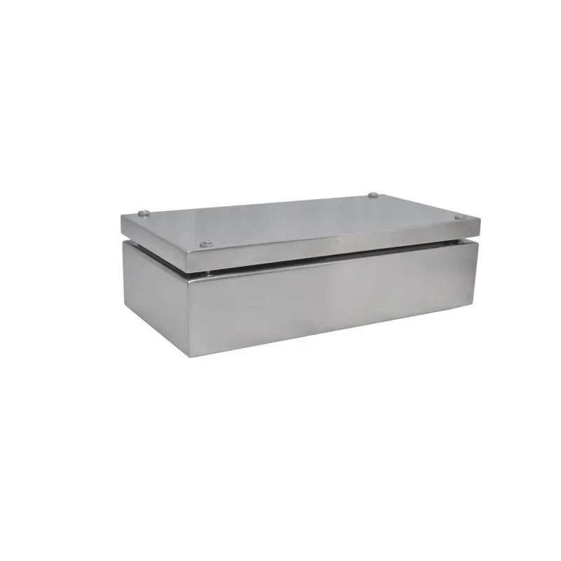 RS PRO 304 Stainless Steel Enclosure, IP66 Protection, 300 mm x 150 mm x 81 mm, Screw Lock Type, IK10, RoHS 241-0791