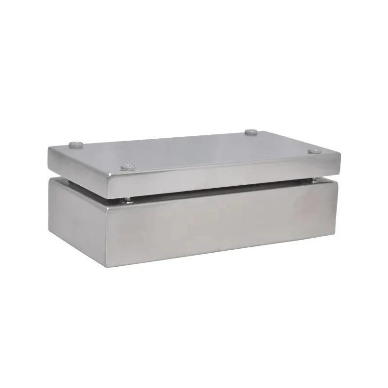 RS PRO 304 Stainless Steel Enclosure IP66, Screw Lock, Grey, 200 mm x 100 mm x 61 mm 241-0788