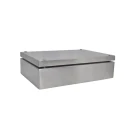 RS PRO 304 Stainless Steel Enclosure IP66, IK10, 300 mm x 200 mm x 81 mm 241-0792