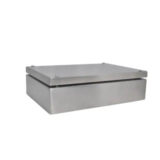 RS PRO 304 Stainless Steel Enclosure IP66, IK10, 300 mm x 200 mm x 81 mm 241-0792