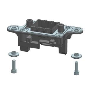 Amphenol Industrial Heavy Duty Power Connector, Screw Mount, M5 Bolt Terminal, IP68 IP69K, C146 N13 002 G8