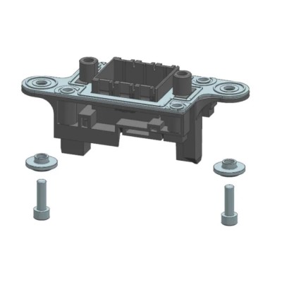 Amphenol Industrial Heavy Duty Power Connector, Screw Mount, M5 Bolt Terminal, IP68 IP69K, C146 N13 002 G8