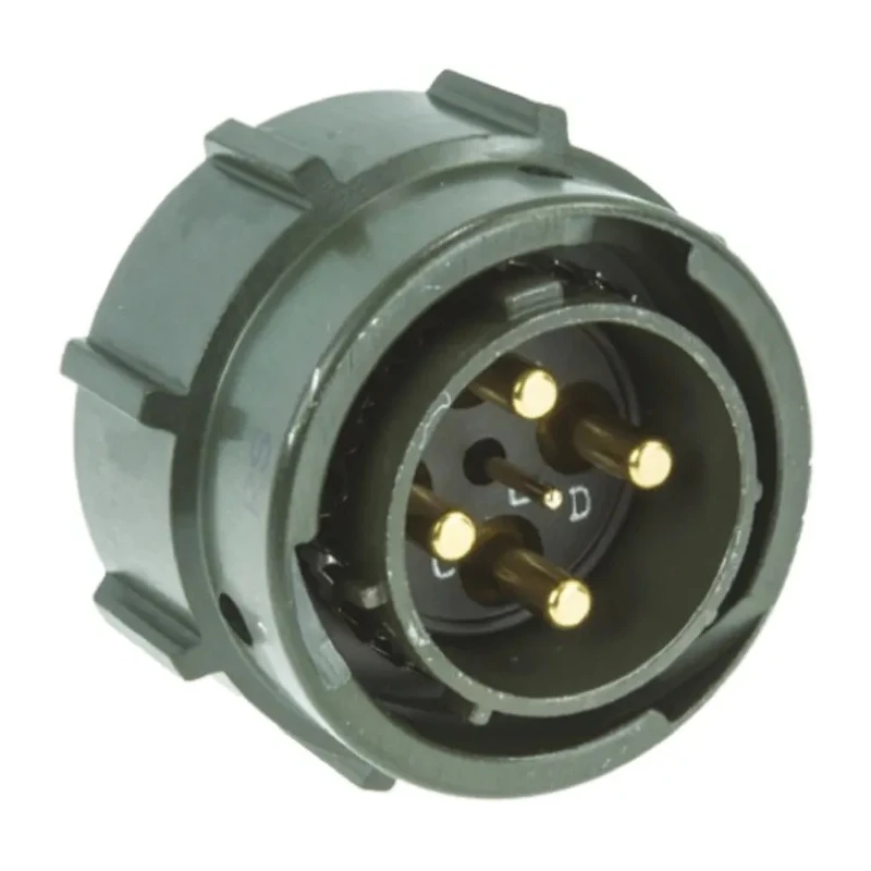 Amphenol Limited MIL Spec Circular Connector 5 Contacts 20A Male Green Aluminium Alloy Shell Size 14 62GB-56TG14-22PN(044)