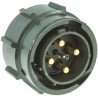 Amphenol Limited MIL Spec Circular Connector 5 Contacts 20A Male Green Aluminium Alloy Shell Size 14 62GB-56TG14-22PN(044)