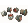 Amphenol Aerospace MIL Spec Circular Connector 3 Series Copper Alloy, Stainless Steel Housing, 16 Contacts D38999/26KG16SN