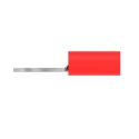 TE Connectivity PIDG Insulated Ring Terminal, Nylon Insulation, M5 Stud Size, 22 AWG to 16 AWG Wire Size, Red 130005