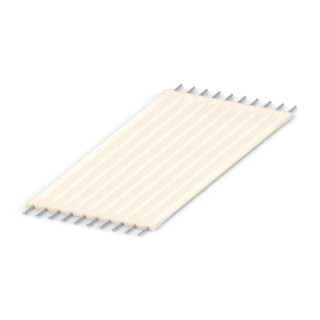 TE Connectivity Jumper Female Grey Flat Flexible Strip Jumper 10 Way 1 Row 2.54 mm Pitch 9-6474612-1