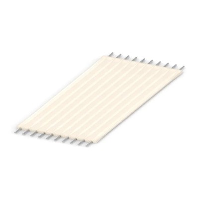 TE Connectivity Jumper Female Grey Flat Flexible Strip Jumper 10 Way 1 Row 2.54 mm Pitch 9-6474612-1