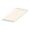 TE Connectivity Jumper Female Grey Flat Flexible Strip Jumper 10 Way 1 Row 2.54 mm Pitch 9-6474612-1