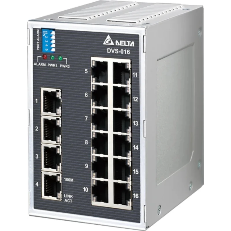 Delta Electronics Unmanaged 16 Port Ethernet Switch DVS-016W01