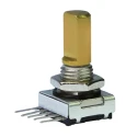 Elma Mechanical Rotary Encoder 16 ppr Pulse 2 Bit Quadrature Digital Square Wave 6 mm Slotted Shaft E33-CT6C2-M01T