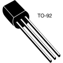 DiodesZetex Transistor NPN 1A 45V 3-Pin E-Line Through Hole ZTX450