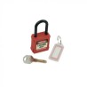 Spectrum Industrial Thermoplastic Body and Nylon Shackle Safety Padlock 6 mm Shackle S2573
