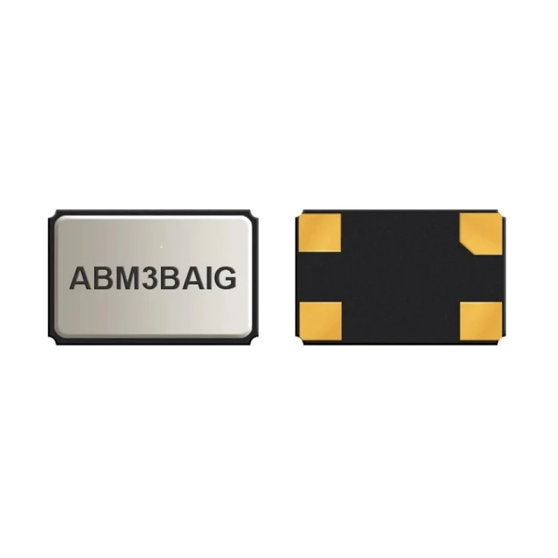 Abracon 8 MHz Crystal Unit Surface Mount 4-Pin 0.9 mm Height 5 mm Length 3.2 mm Width ±50 ppm ABM3BAIG-8.000MHZ-1Z-T